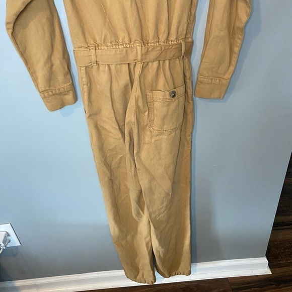 NWT Reformation Kendall Boilersuit Jumpsuit in Desert - Picture 11 of 13